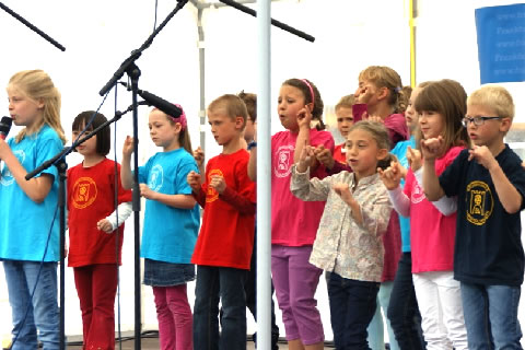Chor der Grundschule Burgholzhausen